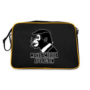 faire de l’Amérique un singe à nouveau Graphique - Sac Retro - noir/or - Dos
