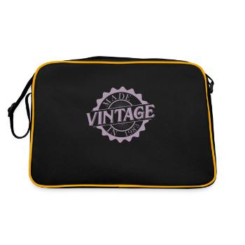 Millésime 1983 Anniversaire Dictons - Sac Retro - noir/or - Dos