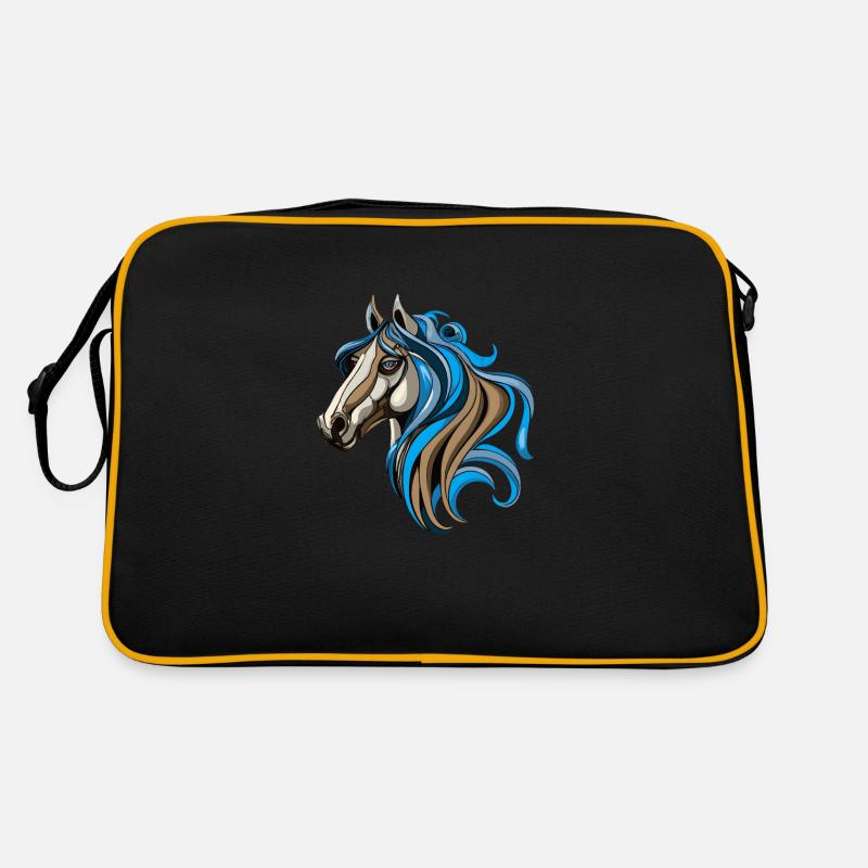 Horse Head Style Anime élégant Sac Retro