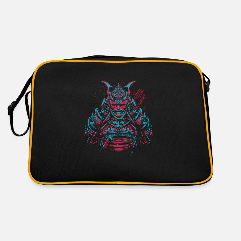 Samurai Krieger Kunst Retro Tasche