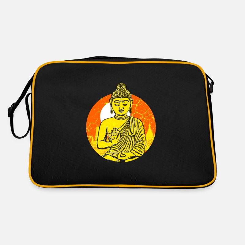 Buddah Buddhismus Retro Tasche