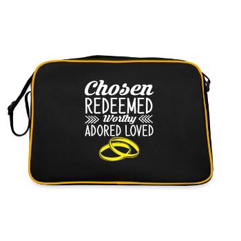 Marry - Retro Bag - black/gold - Back