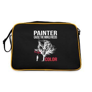 Painter - Retro Bag - black/gold - Back