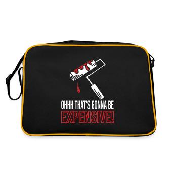 Painter - Retro Bag - black/gold - Back