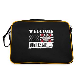 Culturisme - Sac Retro - noir/or - Dos