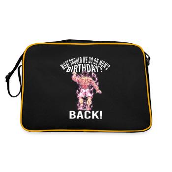 Culturisme - Sac Retro - noir/or - Dos