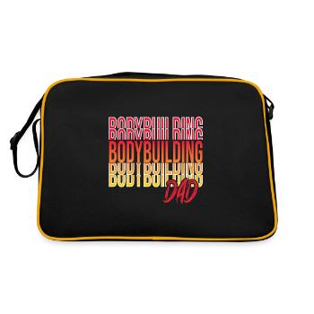Culturisme - Sac Retro - noir/or - Dos