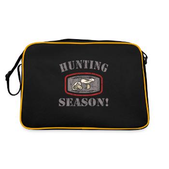 Cueillette de champignons - Sac Retro - noir/or - Dos