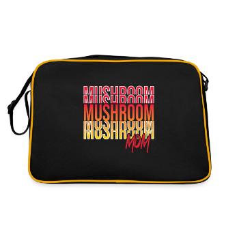 Cueillette de champignons - Sac Retro - noir/or - Dos