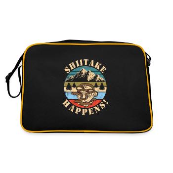 Cueillette de champignons - Sac Retro - noir/or - Dos
