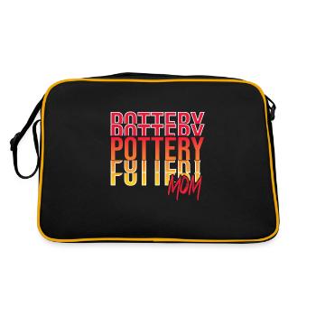 Make pottery - Retro Bag - black/gold - Back