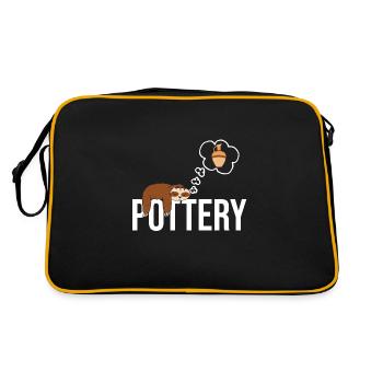 Make pottery - Retro Bag - black/gold - Back