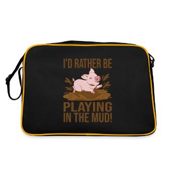 Make pottery - Retro Bag - black/gold - Back