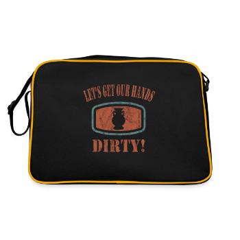 Make pottery - Retro Bag - black/gold - Back