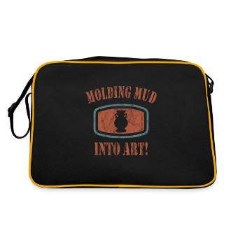 Make pottery - Retro Bag - black/gold - Back