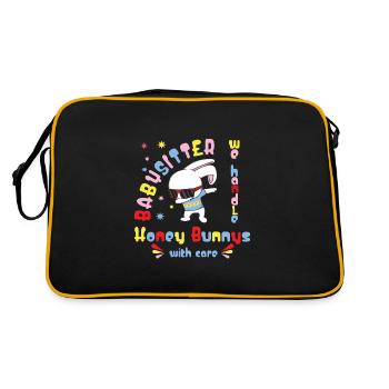 Baby-sitter - Sac Retro - noir/or - Dos