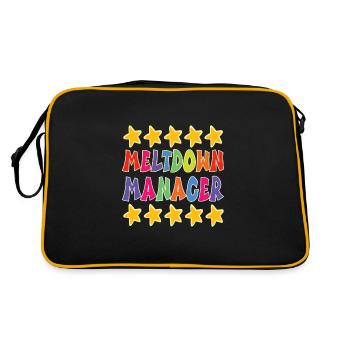 Baby-sitter - Sac Retro - noir/or - Dos
