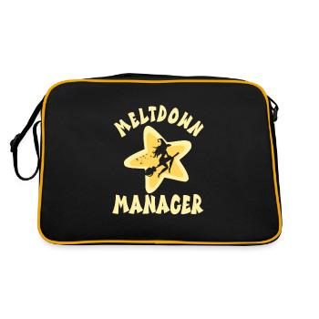 Baby-sitter - Sac Retro - noir/or - Dos