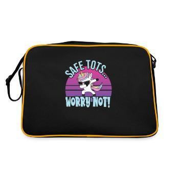 Baby-sitter - Sac Retro - noir/or - Dos