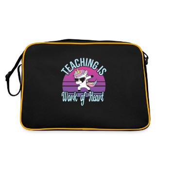 Kindergarten - Retro Bag - black/gold - Back