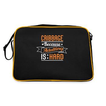 Cribbage - Sac Retro - noir/or - Dos