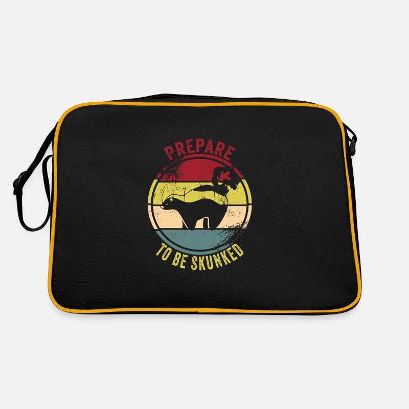 Cribbage - Retro Tasche - Schwarz/Gold