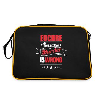 Euchre - Sac Retro - noir/or - Dos