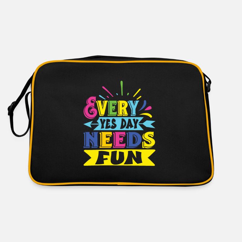 Yes Day Geburtstag Retro Tasche