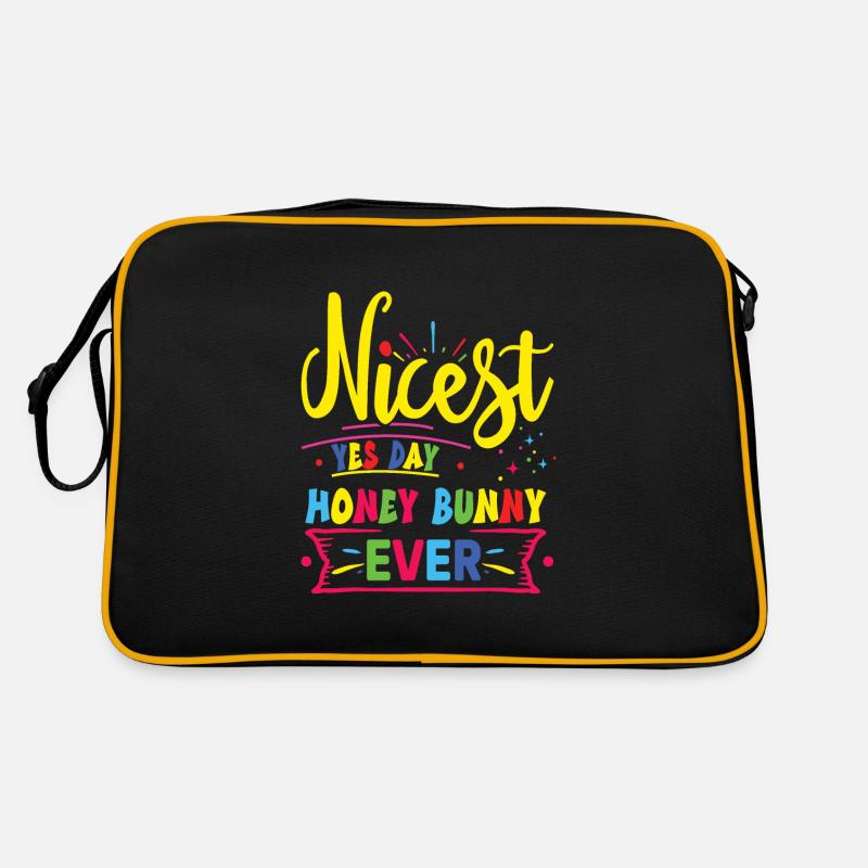 Yes Day Geburtstag Retro Tasche
