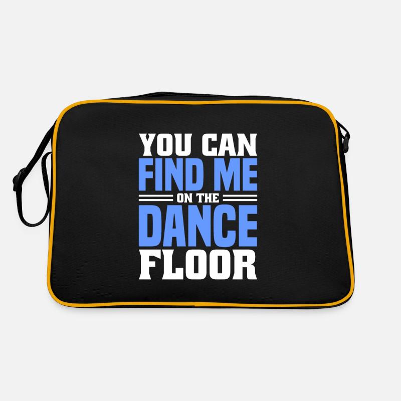 Hochzeit - Retro Tasche - Schwarz/Gold