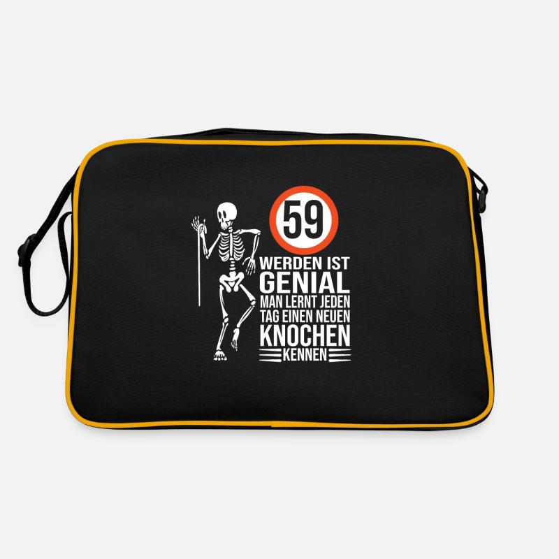 59.Geburtstag Retro Tasche