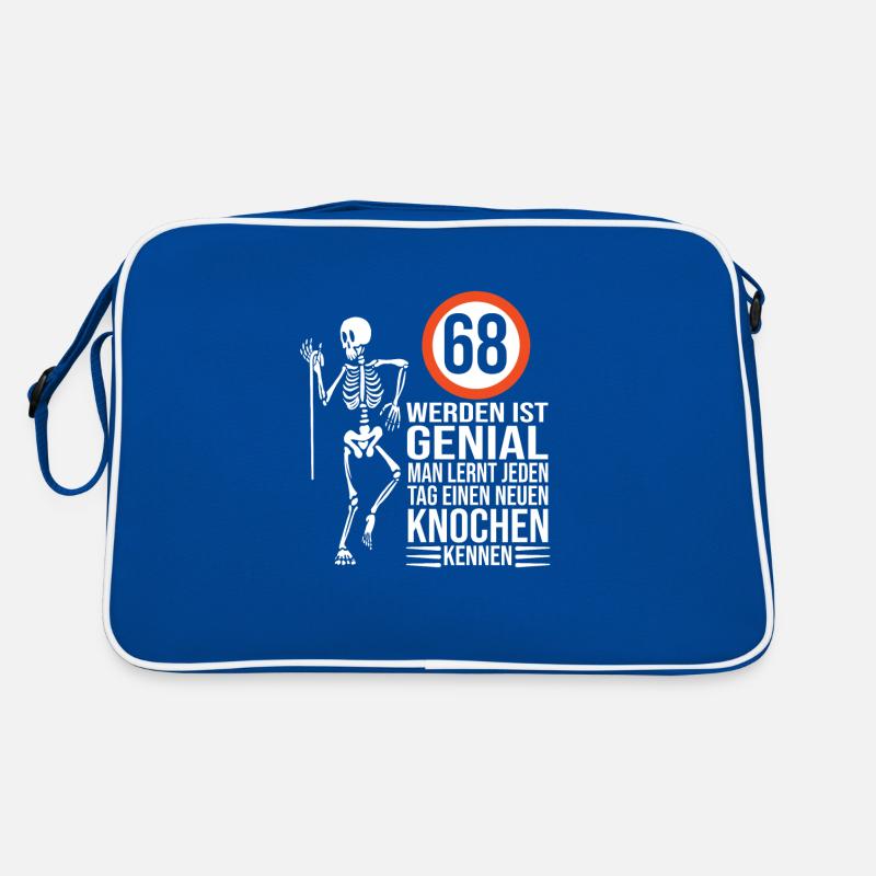 68.Geburtstag Retro Tasche