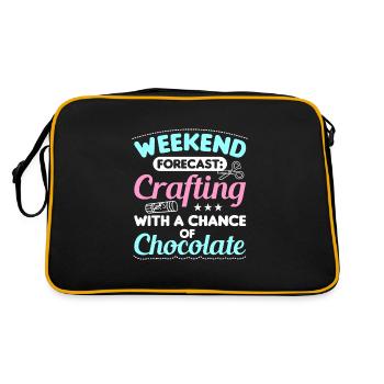 Faire de l’artisanat - Sac Retro - noir/or - Dos