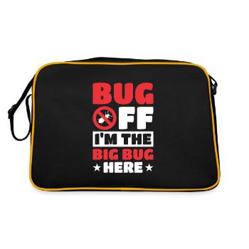 Insectes - Sac Retro - noir/or - Dos