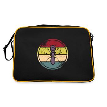 Insectes - Sac Retro - noir/or - Dos