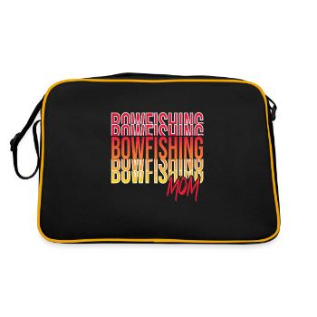 Bowfishing - Retro Bag - black/gold - Back