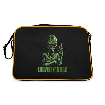 Jeu de rôle - Sac Retro - noir/or - Dos