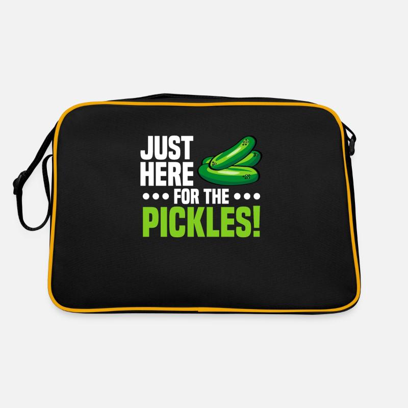 Cucumbers Retro Bag
