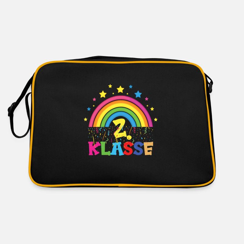 2. Schuljahr Retro Tasche