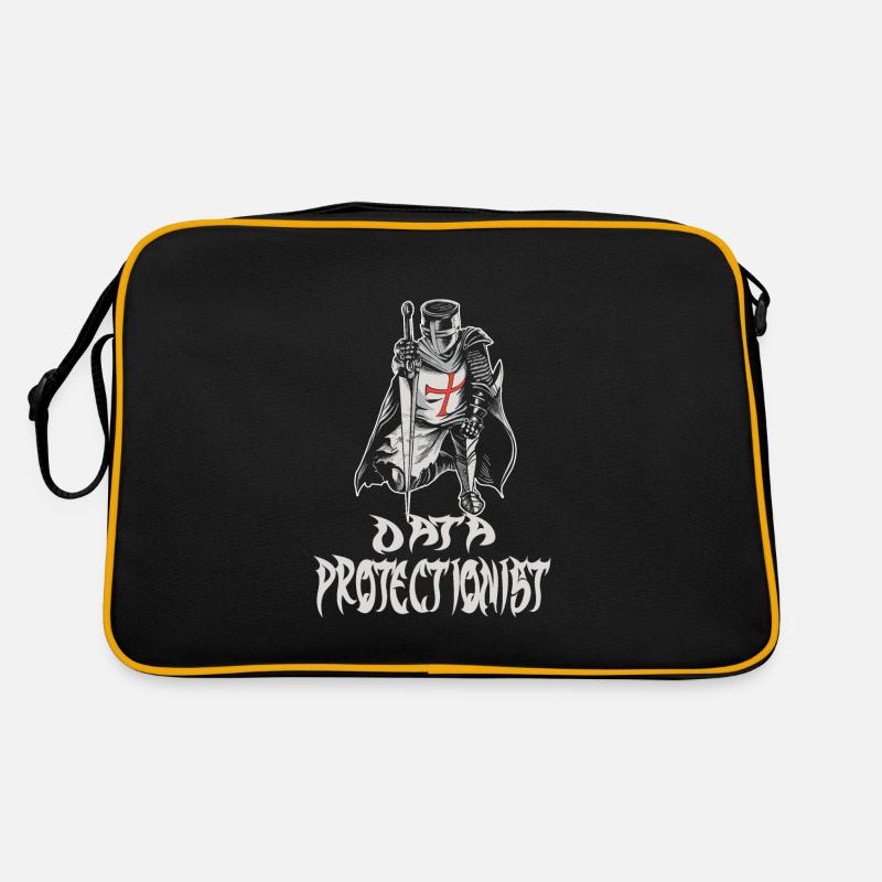 Daten Analytiker Datenschutz Beauftragter Retro Tasche