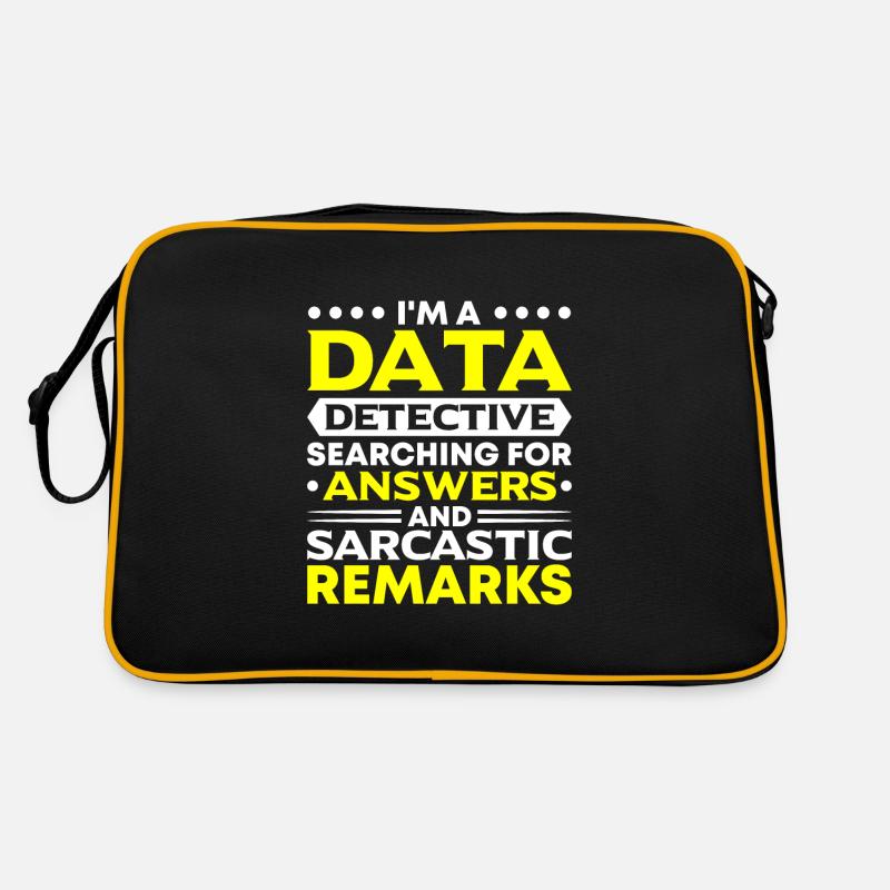 Daten Analytiker Datenschutz Beauftragter Retro Tasche