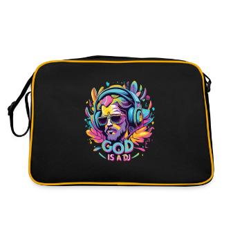 DJing - Retro Bag - black/gold - Back