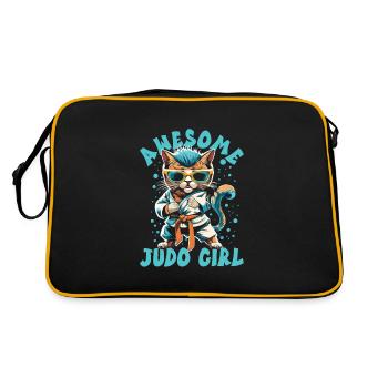 Judo - Sac Retro - noir/or - Dos