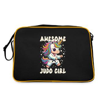 Judo - Sac Retro - noir/or - Dos