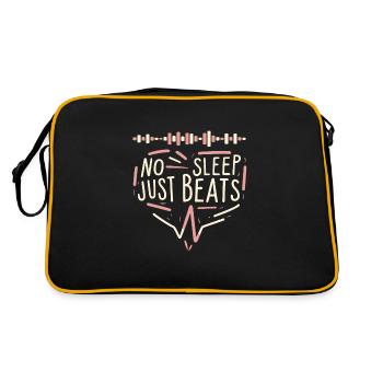 Festival - Retro Tasche - Schwarz/Gold - Hinten