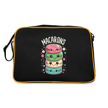 French food - Retro Bag - black/gold - Back