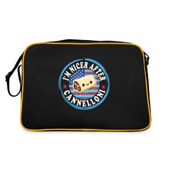 Cuisine italienne - Sac Retro - noir/or - Dos