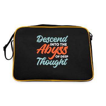 Philosophie - Sac Retro - noir/or - Dos
