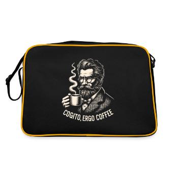 Philosophie - Sac Retro - noir/or - Dos