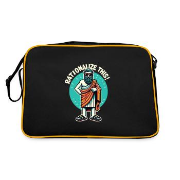 Philosophie - Sac Retro - noir/or - Dos